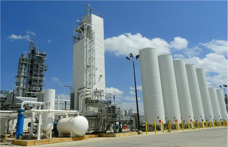 Fábrica de Gás Industrial